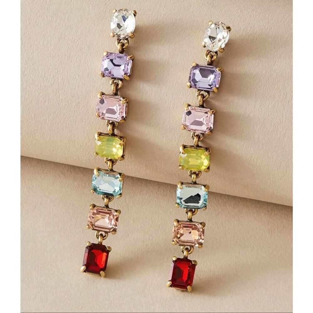 Beautiful Multicolored Dangle Earrings